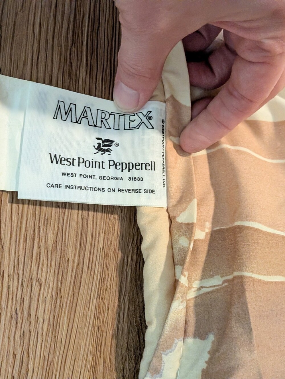 Vintage Martex Striped 70s 80s Comforter Full Queen - Picture 4 of 10